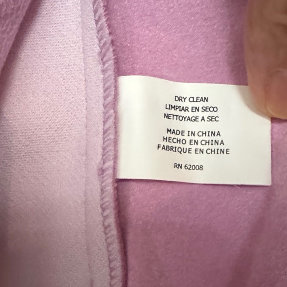 Insight Women's lavender /fuchsia faux suede jacket - Picture 8 of 11